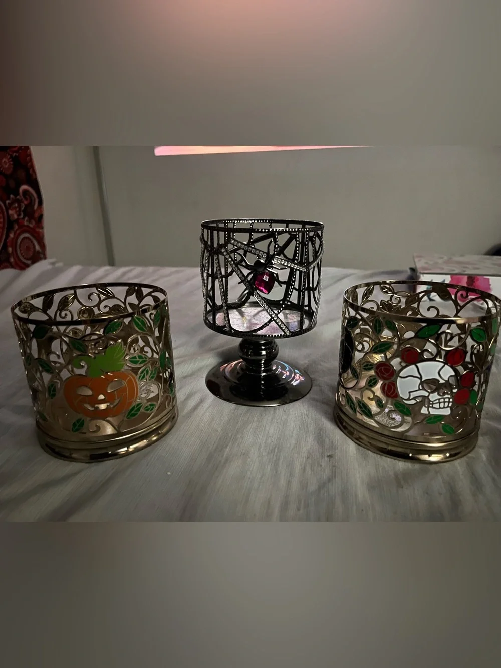 Bath & Body Works Halloween Candle Holders